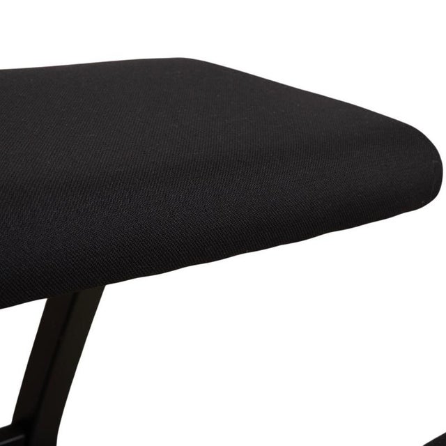 Modern Black Ash and Fabric Variable Stool from Varier For Sale - Image 3 of 12