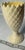 Mid 20th Century Vintage Belleek Ireland Porcelain Pineapple Vase – Parian China, Cream Ivory, Footed For Sale - Image 5 of 8
