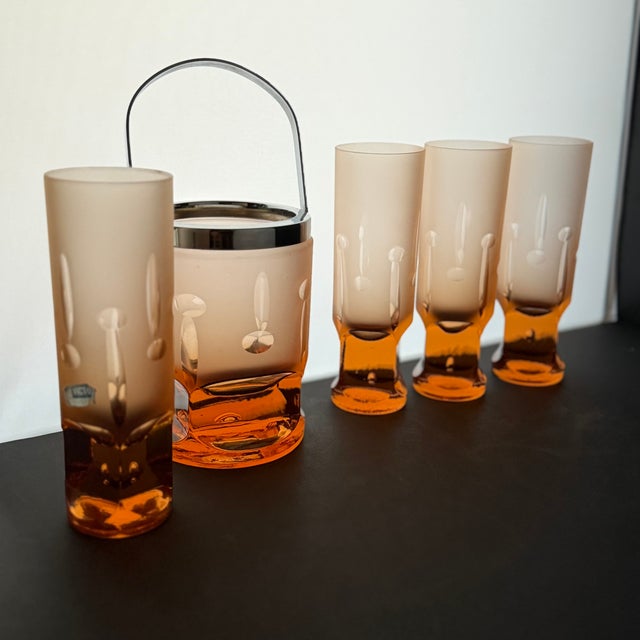 Mid-Century Victor Glasses by Valto Kokko for Iittala, Finland, 1960s, Set of 5 For Sale - Image 7 of 18