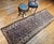 19th Century Persian Kurdish Bidjar Runner Rug, Hand-Knotted Wool, All Over Geometric Pattern, Blue & Ivory, 4x8 For Sale - Image 14 of 14