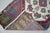 Purple 1970s Hand Knotted Turkish Small Rug Purple Accent Rug - 20'' X 39'' For Sale - Image 8 of 13