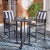 The hottest rooftop bars in Palm Springs inspired this 3 piece bistro set. Crafted in a chic black finish, its...