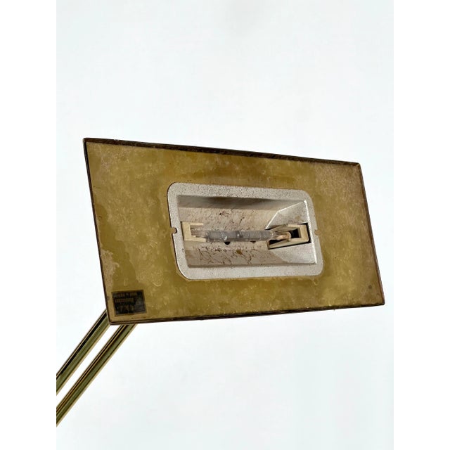 1970s Italian Adjustable Solid Brass Floor Lamp, 1970s For Sale - Image 5 of 16