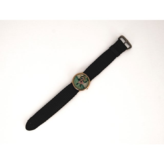 Vintage Swiss Watch with Marienbad Roller Skating Motif from Breil, 1950s For Sale - Image 10 of 18