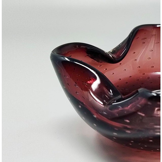 1960s Vintage Italian Ashtray by Flavio Poli for Seguso, 1960s For Sale - Image 5 of 7