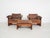 Vintage Danish Lounge Chairs and Ottoman by Mikael Laursen for A/S Mikael Laursen, 1970s, Set of 3 For Sale - Image 10 of 10