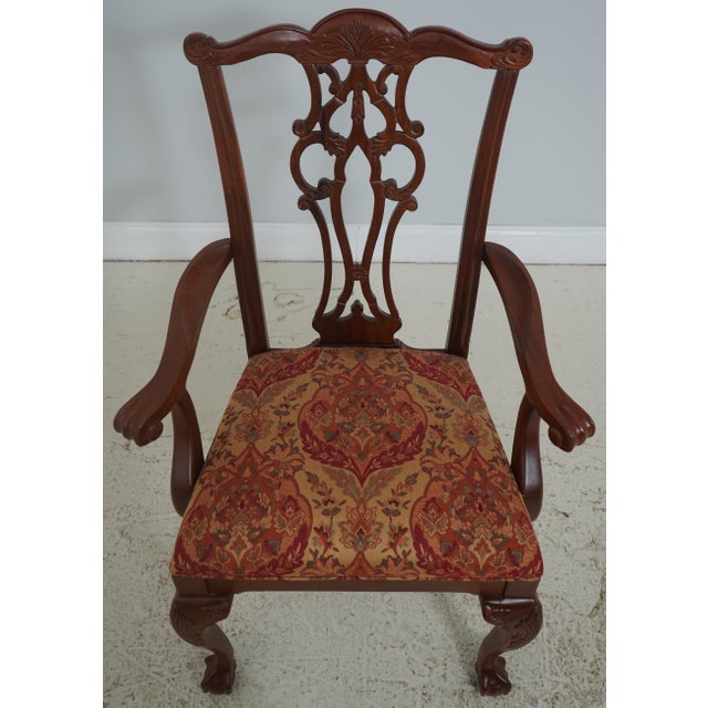 Age: Approx: 20 Years Old Details: Finish no.254 18th C. Mahogany Finish Quality Construction 18 C. Design Chippendale...