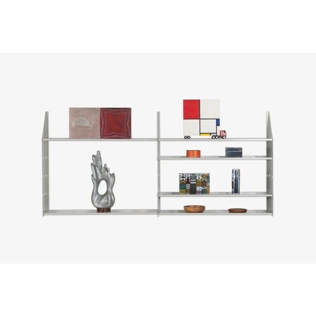 1970s Attributed to Enzo Mari Dima Modular Wall Shelving System For Sale - Image 4 of 10