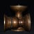 Pair of Bronze Candle Holders — Curved Dish & Trumpet Base, Aged Patina For Sale In Los Angeles - Image 6 of 9