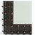 Luxury brand Marge Carson floor mirrors Cross Channel model 84” tall and 41” wide Wood frame with lacquer finish and metal...