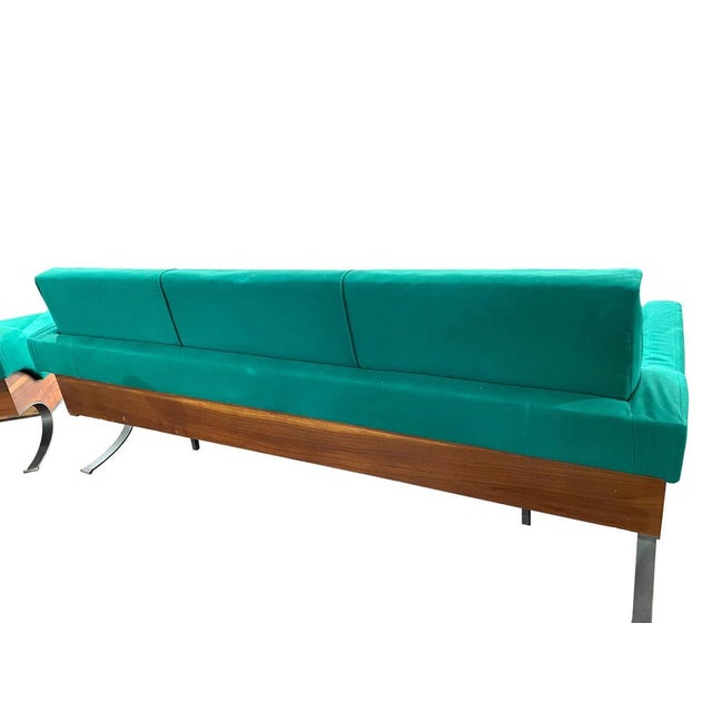 Vintage Sofa Set by Saporiti, Italy, 1950s, Set of 3 For Sale - Image 4 of 7