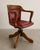 Brown Vintage Swivel Chair from Horgenglarus, 1920s For Sale - Image 8 of 8