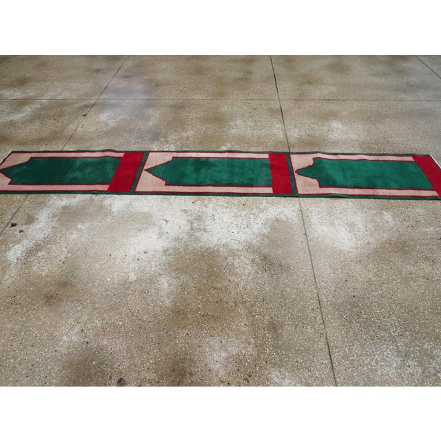 Galerie Shabab Collection Mid-20th Century Turkish Anatolian Small Runners For Sale - Image 15 of 17