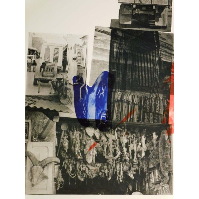 1980s Robert Rauschenberg Morocco 1989 Hand Signed Lithograph For Sale - Image 5 of 7