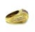 Contemporary Nouvelle Bague Multicolor Gems 18k Yellow Gold Ring, Size 7 For Sale - Image 3 of 7