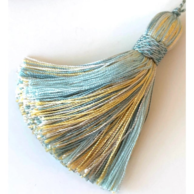 Petite Turquoise Tassels a Pair Chairish