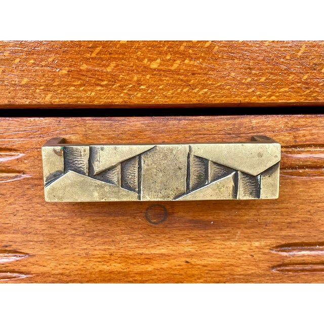 Brown Art Deco Walnut Storage Cabinet, 1930s For Sale - Image 8 of 18