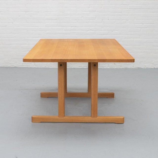 Wood Model 6289 Dining Table by Børge Mogensen for Fredericia, 1960s For Sale - Image 7 of 14