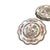 White Set of Five Antique English Coalport Indian Tree Scalloped Luncheon Plates, Circa 1891–1919 For Sale - Image 8 of 10