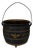 Antique Americana Patriotic Design Cast Iron Kettle For Sale