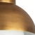 Regina Andrew Montreux Steel Flush Mount, Natural Brass For Sale - Image 4 of 7