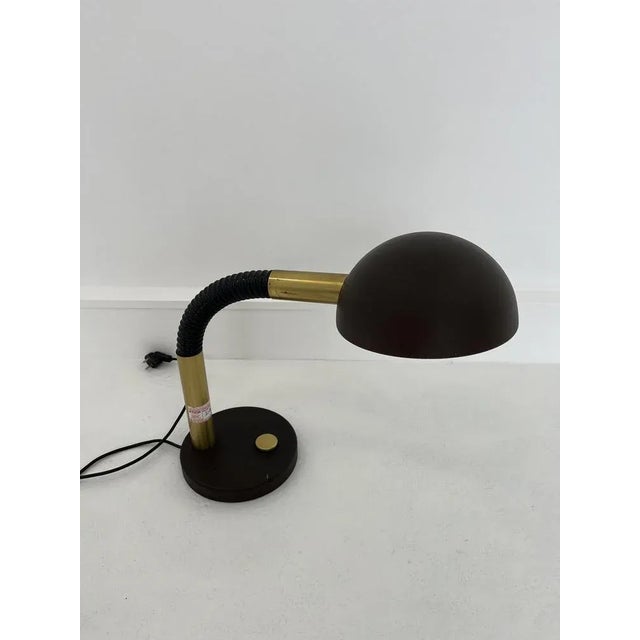 Vintage Brutalist Table Lamp by Egon Hillebrand for Hillebrand Lighting, 1970s For Sale - Image 5 of 12