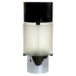 Space Age Italian Chrome-Plated Table Lamp, 1970s For Sale