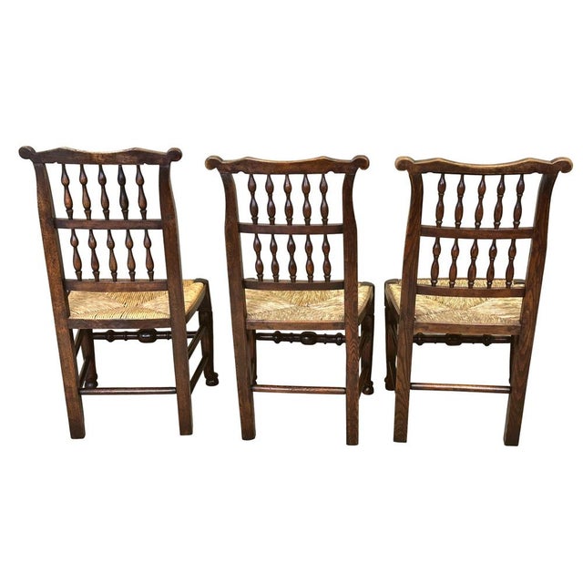 Early 19th Century Georgian Farmhouse Kitchen Dining Chairs, 1820s, Set of 10 For Sale - Image 5 of 13