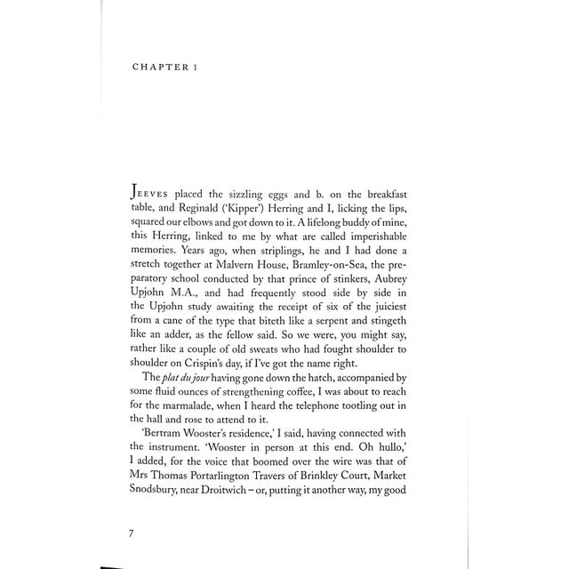 2000 - 2009 "Jeeves in the Offing" 2002 Wodehouse, p.g. For Sale - Image 5 of 5