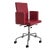 Red Leather Office Chair Bulo Pub & Club by Luc Vincent, 2000s For Sale