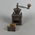 Manual Coffee Grinder in Patinated Metal For Sale - Image 6 of 13