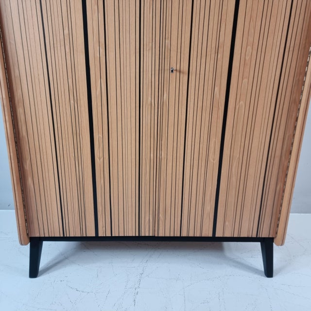 Vintage Wardrobe in Ash by Tatra Nabytok, 1970s For Sale - Image 15 of 16