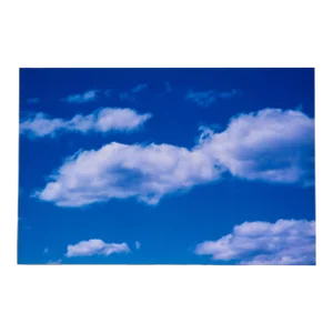 Original James Sprouse "Clouds" 1996 Color Photograph on Aluminum