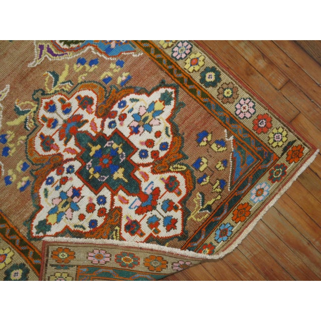 Gothic Vintage Zabihi Collection Turkish Anatolian Runner - 3'3" x 12'1" For Sale - Image 3 of 8