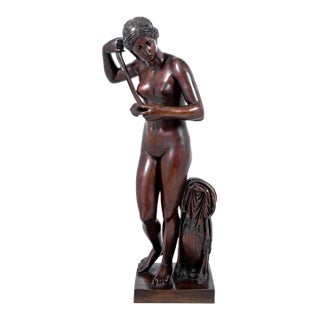 Italian "Venus With Sword of Mars" Bronze Sculpture For Sale