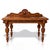 Wood Early English Carved Oak Sideboard / Console Table For Sale - Image 7 of 8