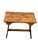 Wood Vintage Vermont Solid Maple Wooden Bench/ Side Table For Sale - Image 7 of 12