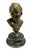 Bronze Pair of Late 19th-Century Bronze Busts After Jean-Antoine Houdon, “John Who Laughs, John Who Cries” For Sale - Image 8 of 14