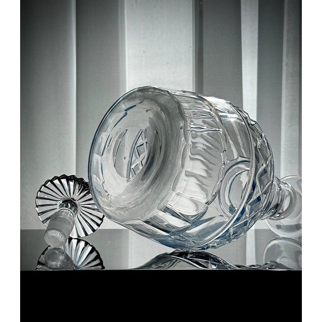 Hollywood Regency Antique Georgian Cut Glass Decanter, 1810s For Sale - Image 3 of 18