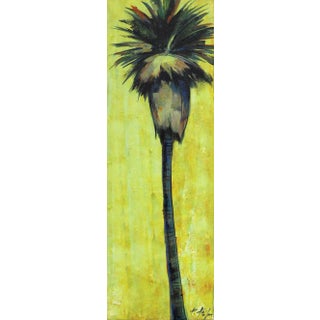 Spring Palm - Contemporary Original Acrylic Landscape Painting by Kathleen Keifer For Sale