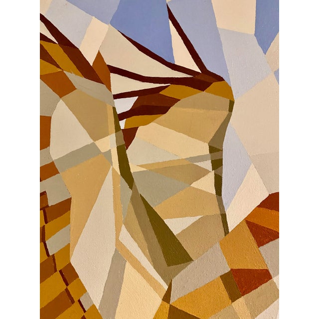 Mid-Century Modern Original Mosaic Painting by Todd For Sale - Image 3 of 8