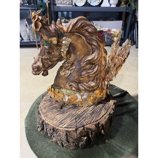 Celestial Meets the Sea “Xanthos the Crowned” Sculpture For Sale In Chicago - Image 6 of 7