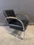 Chrome 1930s Art Deco Leather Springer Rocking Chair by Wolfgang Hoffmann(attr) For Sale - Image 8 of 11