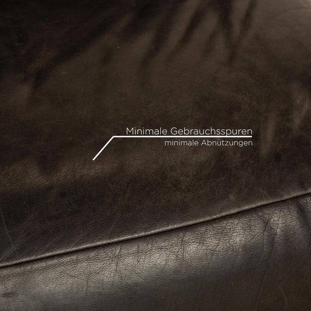 Free Motion Edit Epiq 2-Seater Sofa in Anthracite Leather from Koinor For Sale - Image 5 of 14