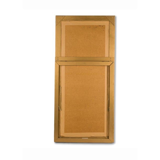Vintage Giltwood Full-Length Cheval Floor Mirror With Easel Stand For Sale In Philadelphia - Image 6 of 8