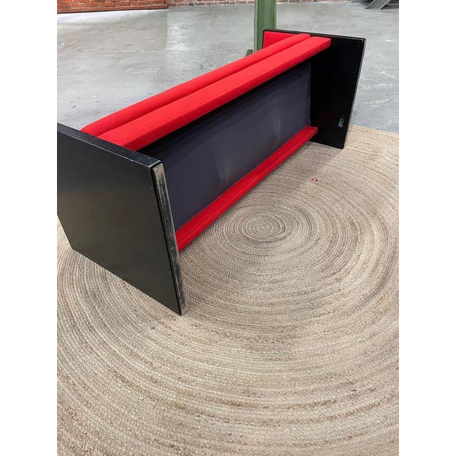 Red Sofa by Charles Rennie Mackintosh for Cassina For Sale - Image 3 of 11