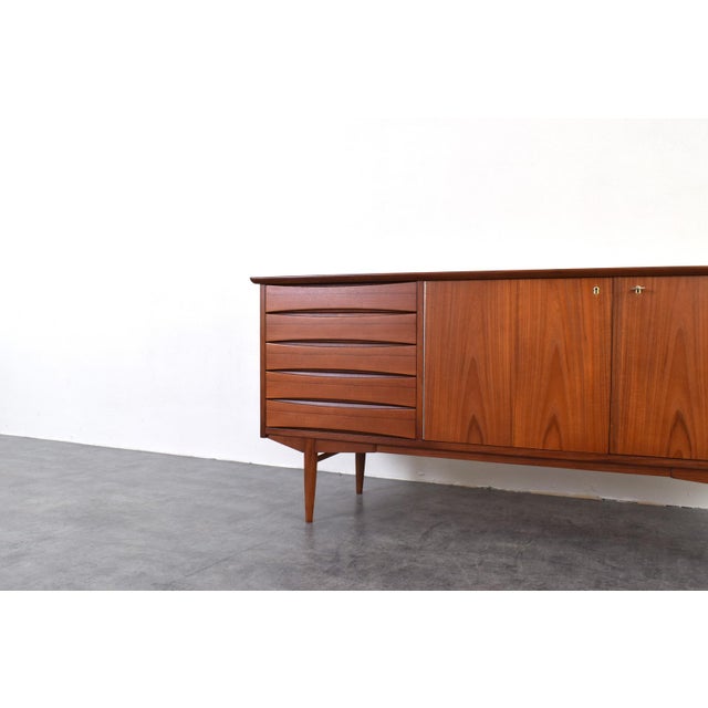 Mid-Century Modern Teak Sideboard from Frederik Kayser, 1960s For Sale - Image 18 of 18