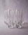 Vintage Octagonal Murano Drinking Glasses, 1980s, Set of 9 For Sale - Image 12 of 12
