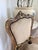 Five Vintage French Louis XV Style Chairs With Matching Stool For Sale - Image 10 of 11