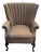 1940’s Channel Back Arm Chair For Sale